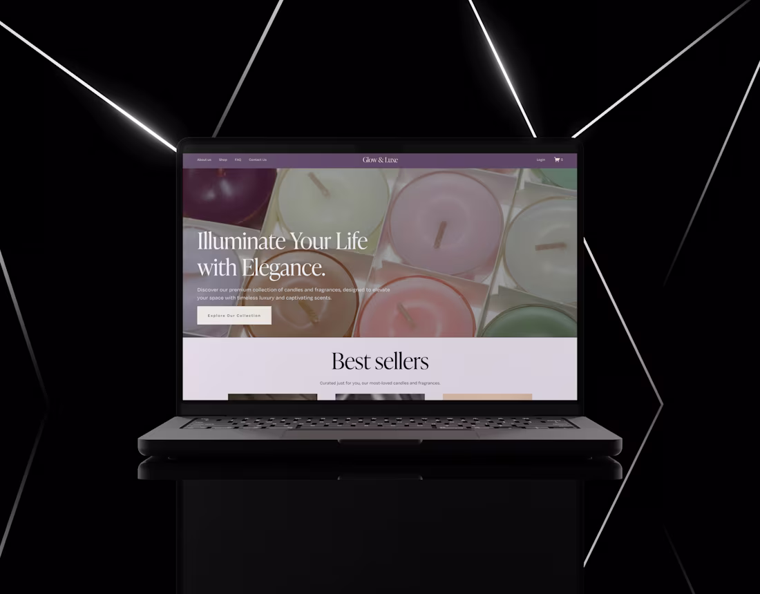 Cover image for Glow & Luxe E-Commerce Website