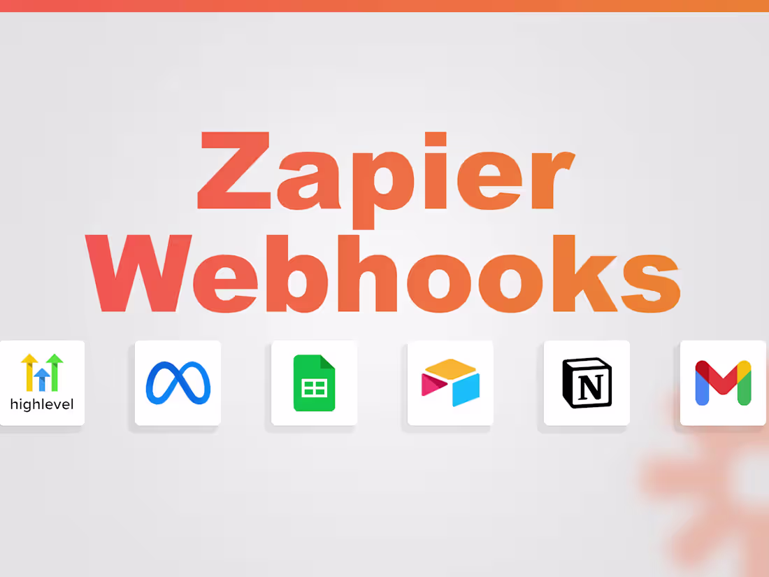 Cover image for I will set up Zapier Webhook for custom apps Integrations