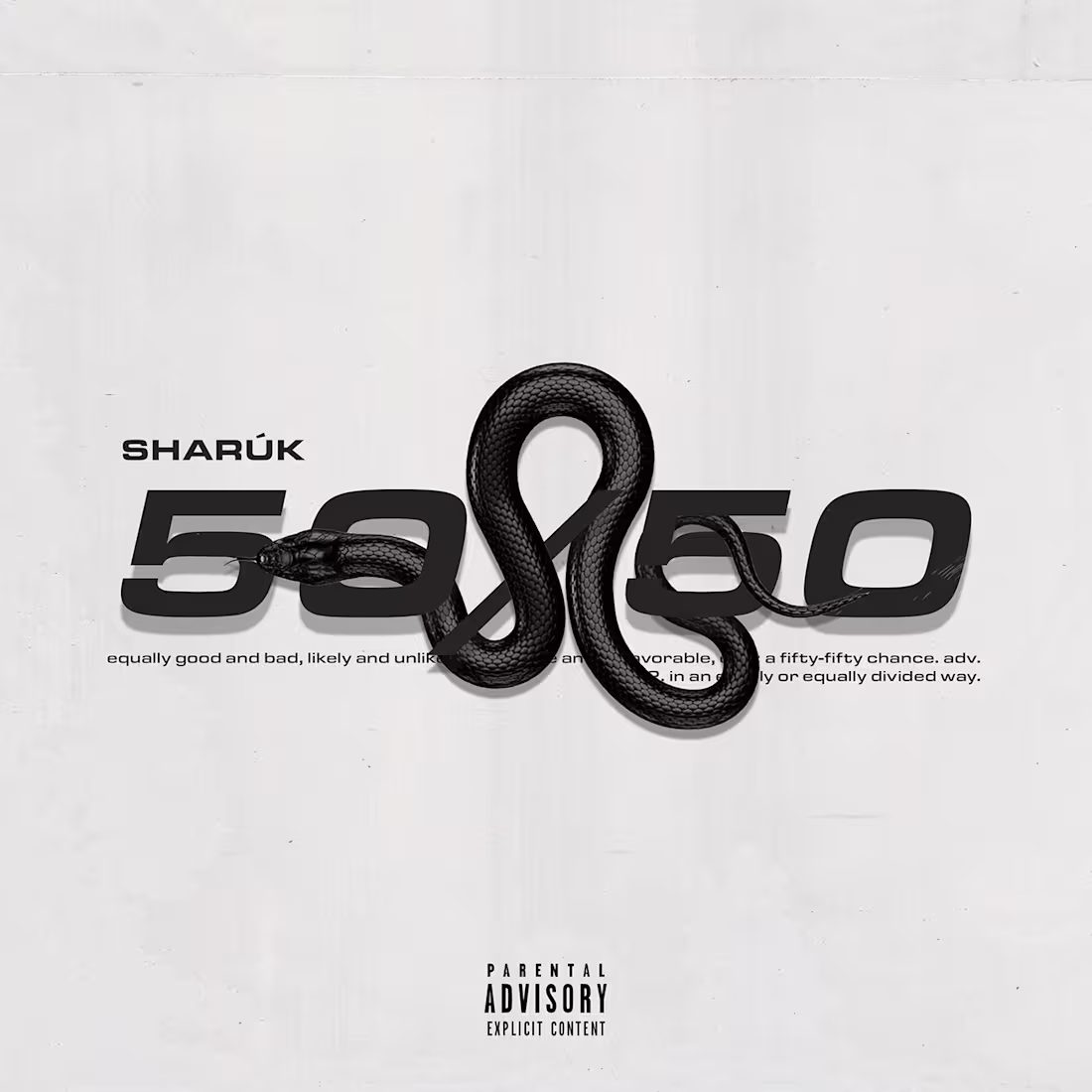 Cover image for SHARÚK - 50/50 SINGLE ARTWORK on Behance