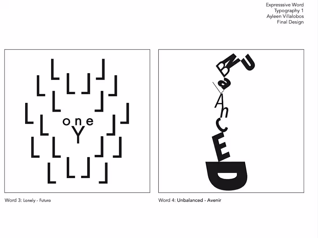 Cover image for Expressive Typography – Word Exploration