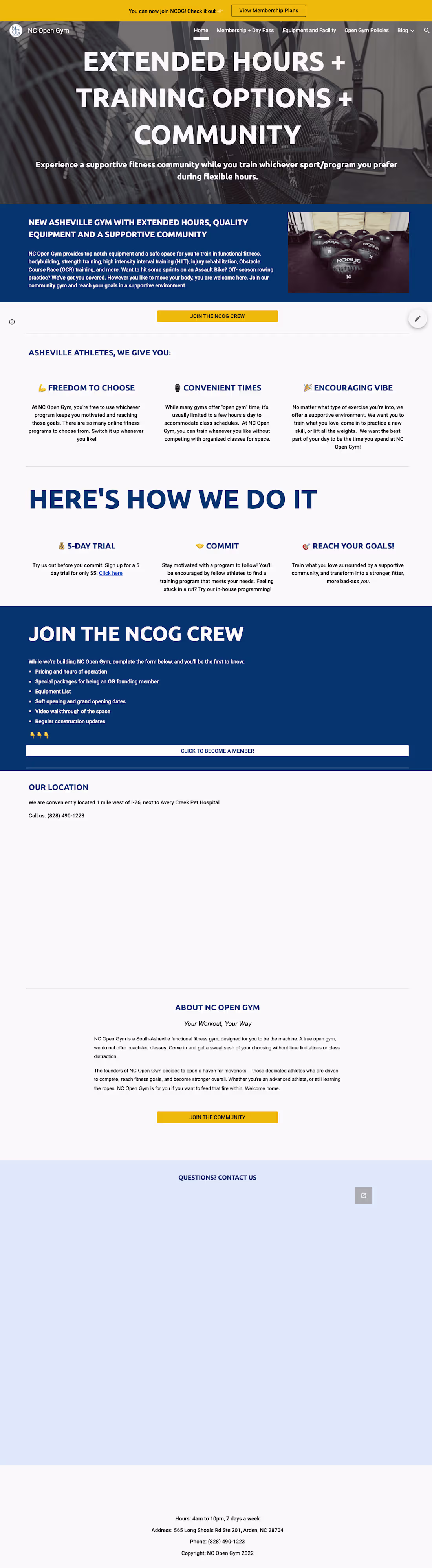 Cover image for Local Gym Website Redesign: Brand and Marketing Strategy Design