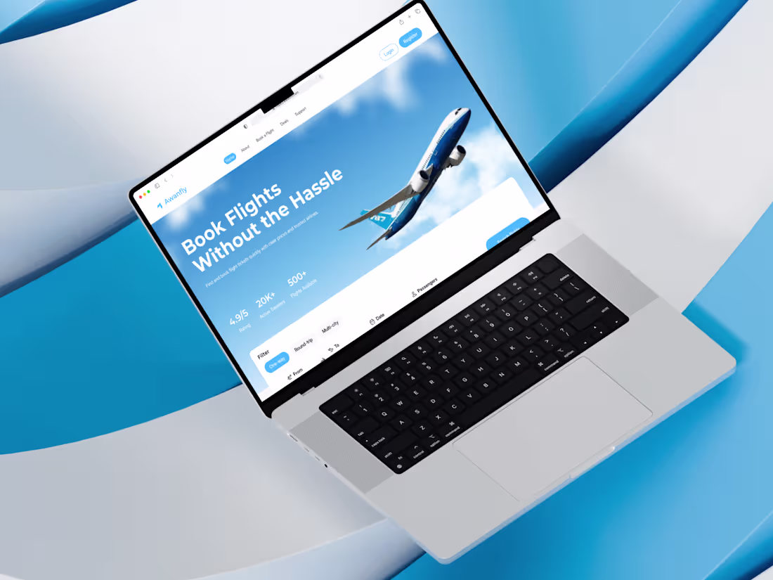 Cover image for Awanfly - Booking Ticket Website