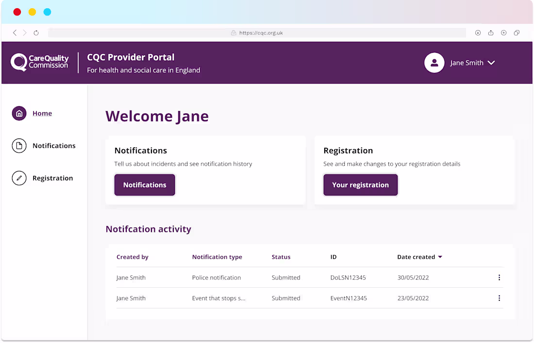 Cover image for Care Provider Portal