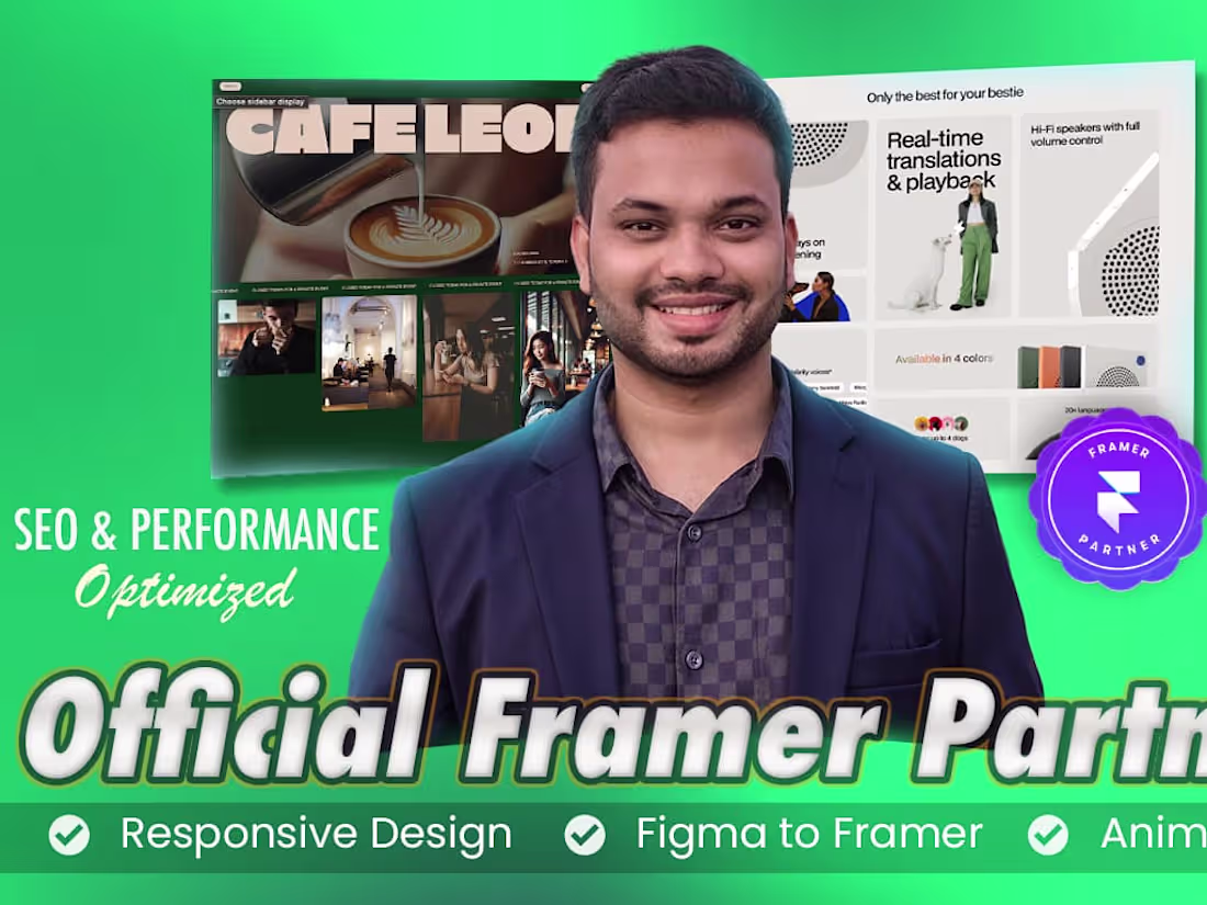 Cover image for Custom Multi-Page Framer Website 🚀 