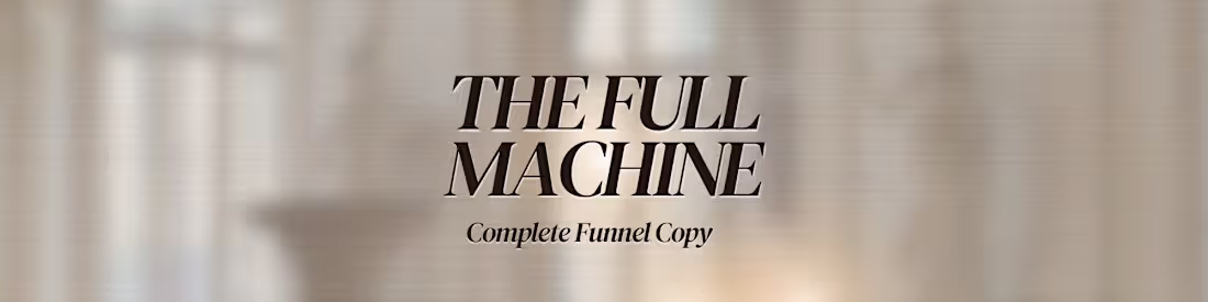Cover image for Full-Funnel Copy Strategy
