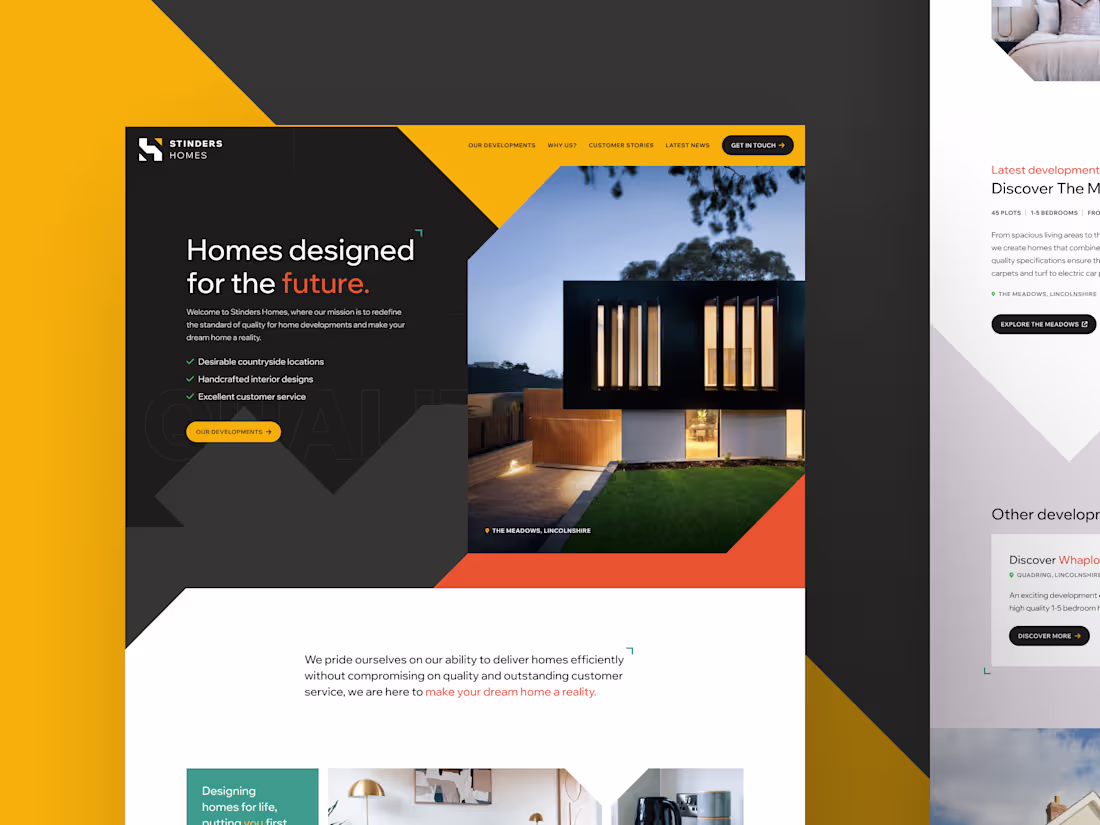 Cover image for Stinders Homes