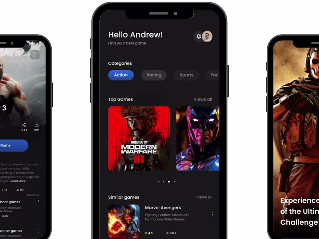 Cover image for I will create a professional uiux mobile app design