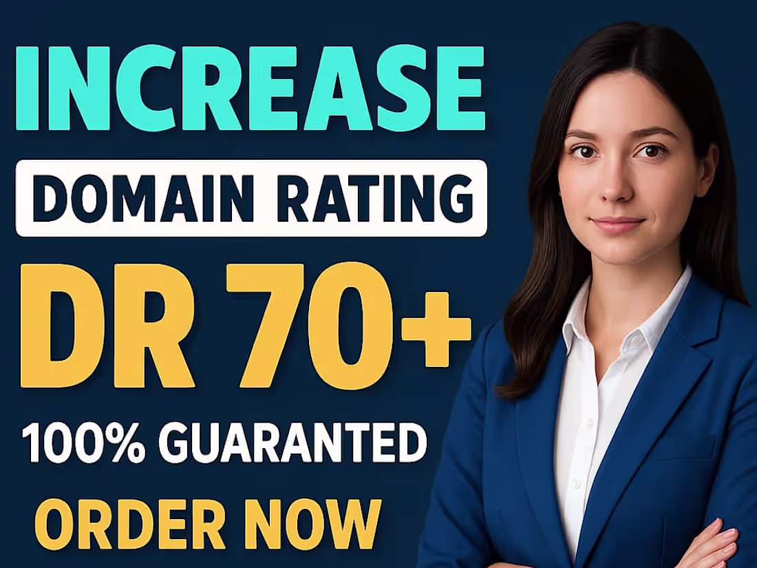 Cover image for Increase Your Domain Rating to 70+ with These Effective SEO Link