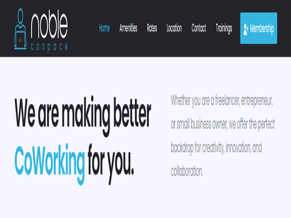 Cover image for CoNoble Space