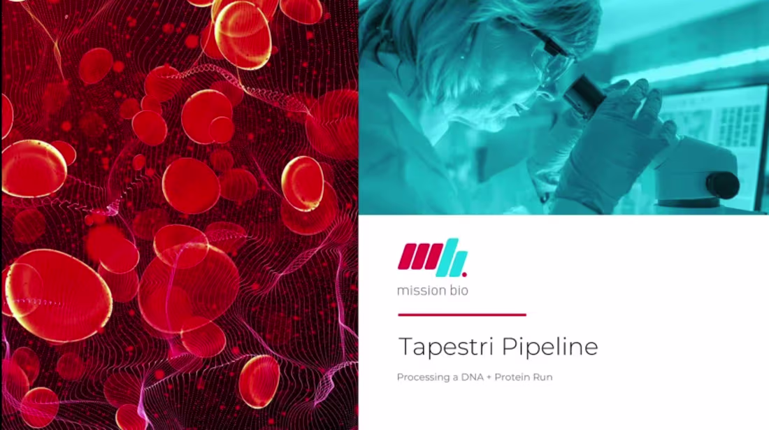 Cover image for Tapestri Pipeline - Single-Cell DNA