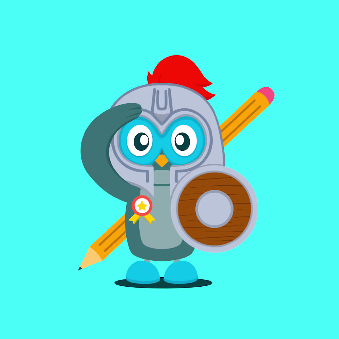 Cover image for Cute Owl for education