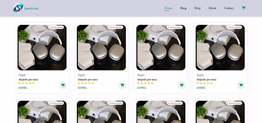 Cover image for E-Commerce website