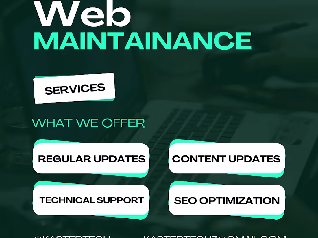 Cover image for Website Maintenance Services
