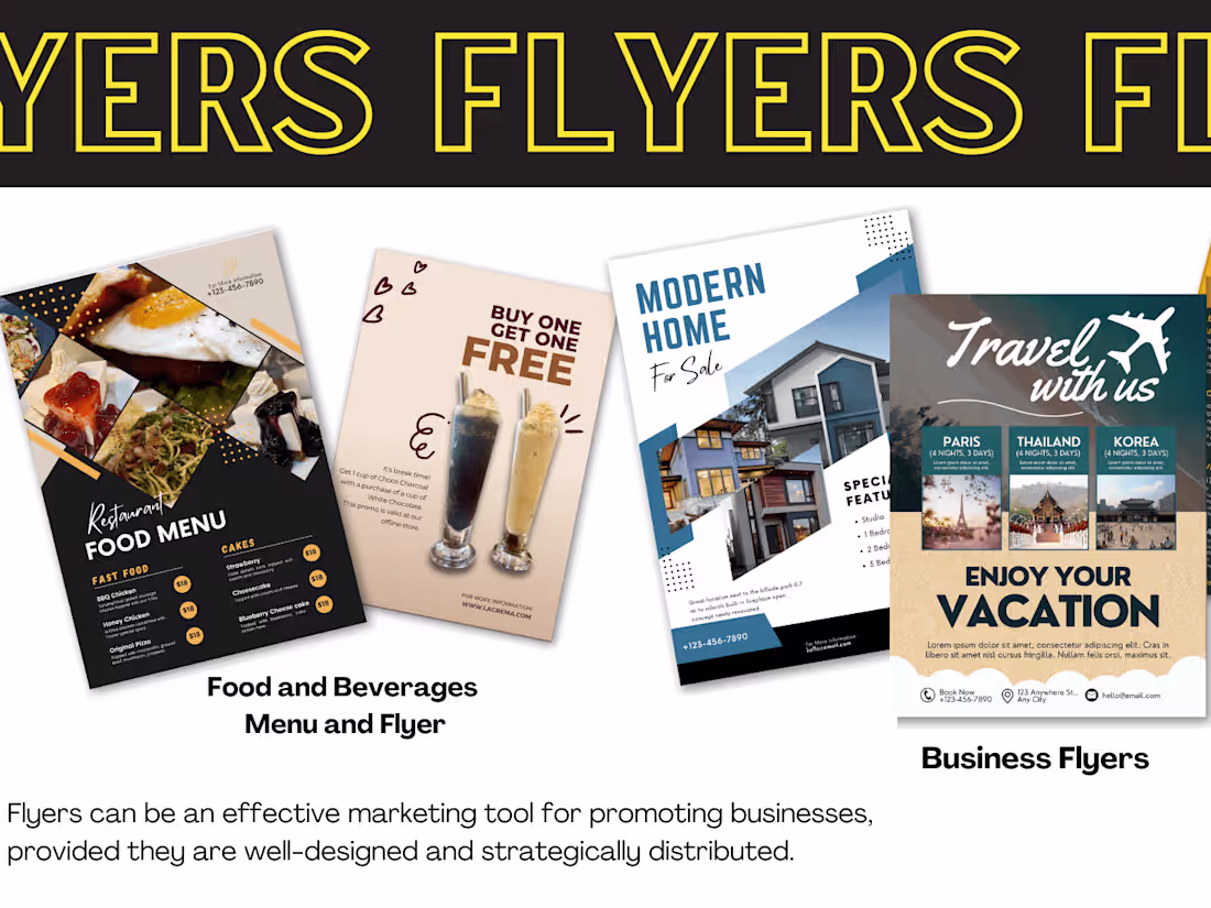 Cover image for Creative Flyers for Business