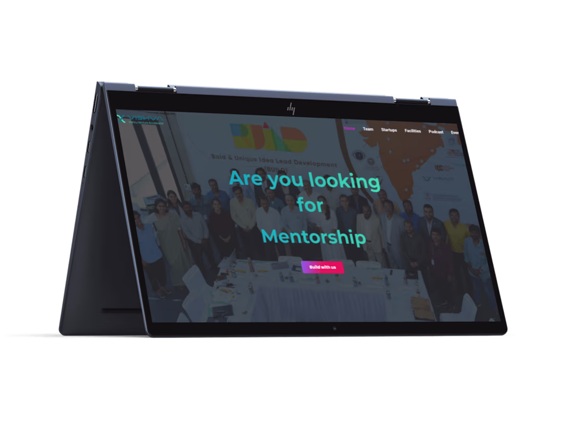 Cover image for Vishva.co - Portfolio Website for a Tech business incubator