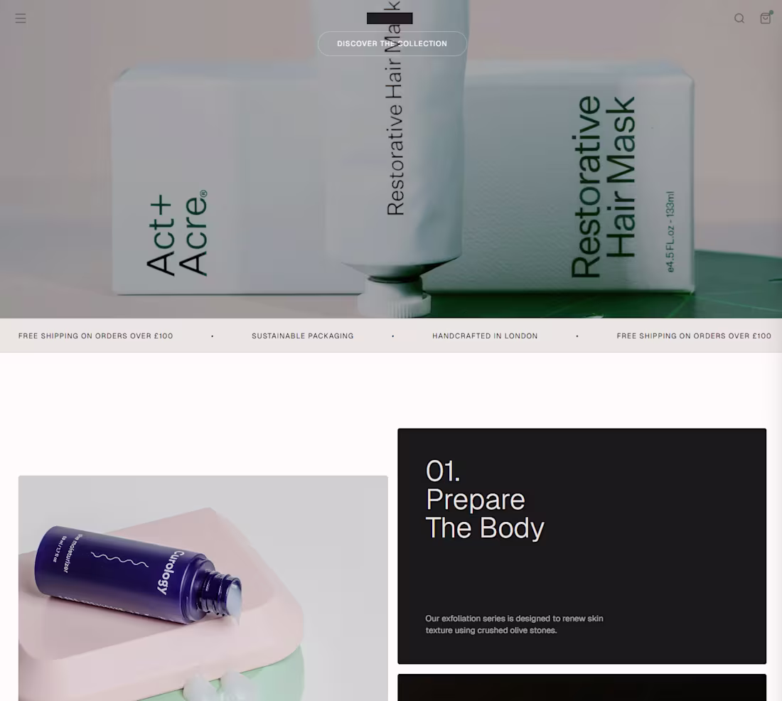 Cover image for Beauty Product Store Proto type