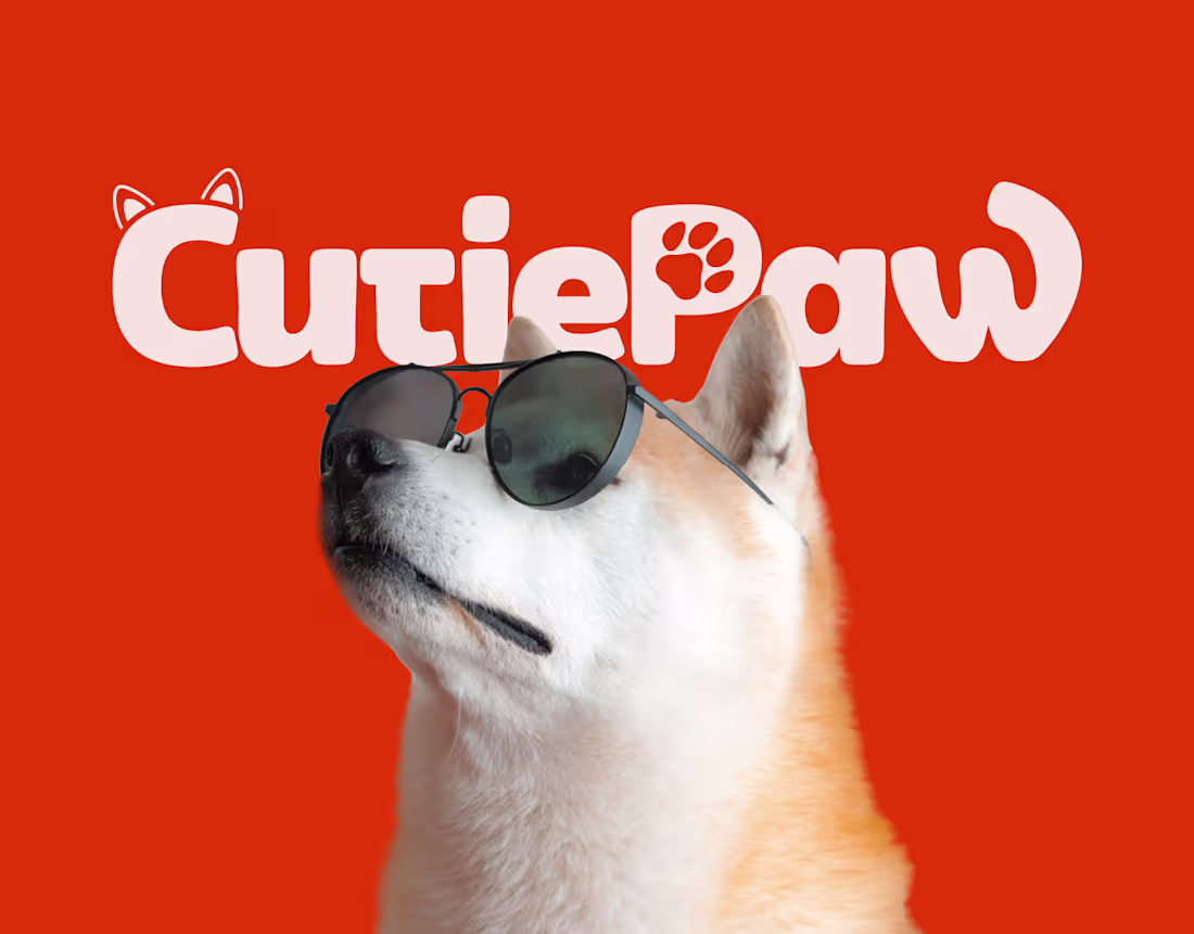 Cover image for CutiePaw Branding and Packaging Design