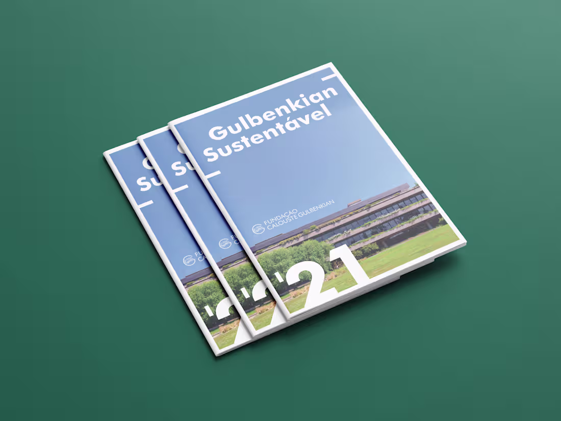 Cover image for Sustainability Booklet  — Calouste Gulbenkian Foundation