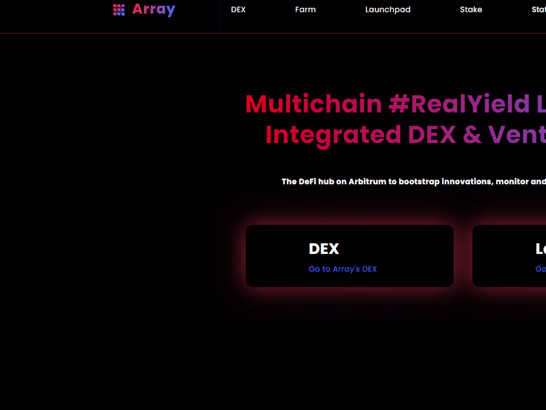 Cover image for Array Multichain Real Yield Launchpad
