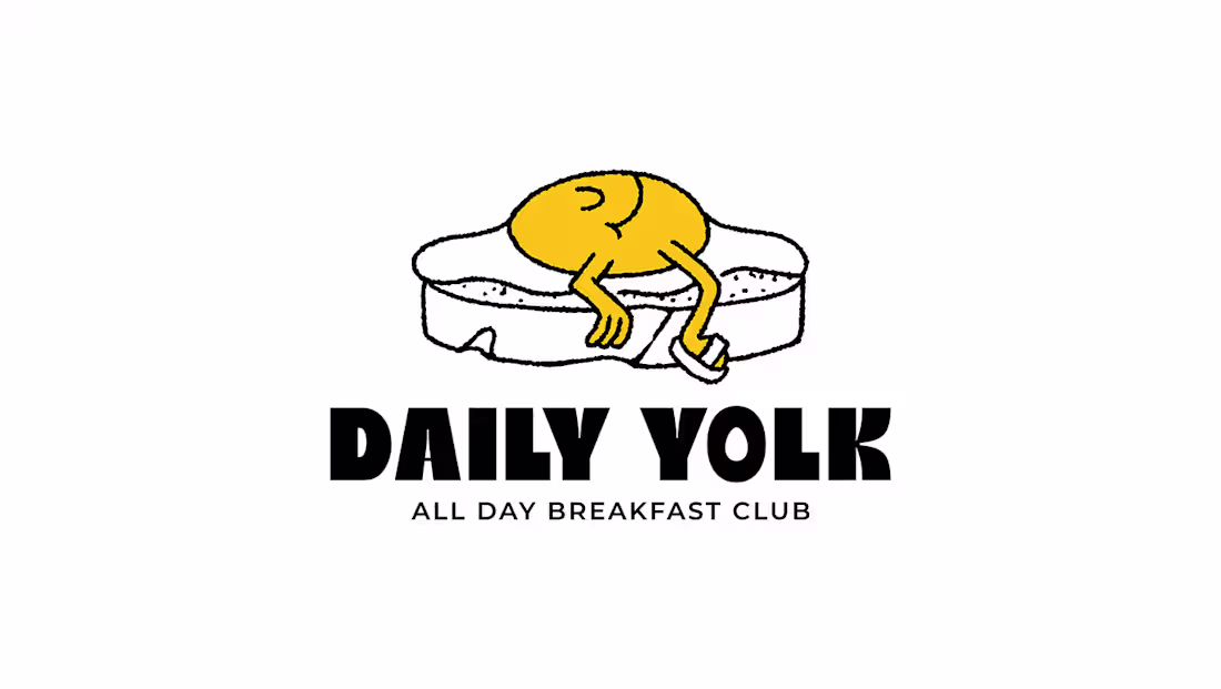 Cover image for Daily Yolk: Branding a Playful All-Day Brunch Spot