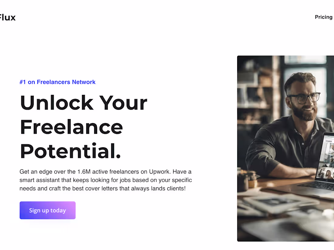 Cover image for JobFlux - SaaS Platform with AI Functionality