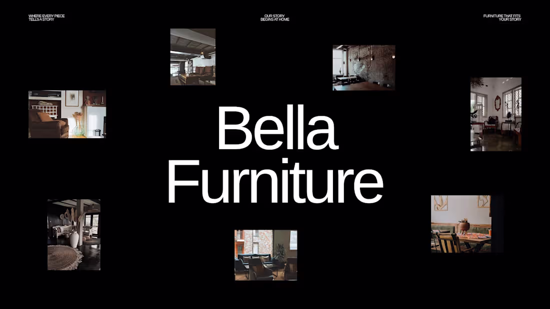 Cover image for Bella Furniture — A Storytelling eCommerce Experience