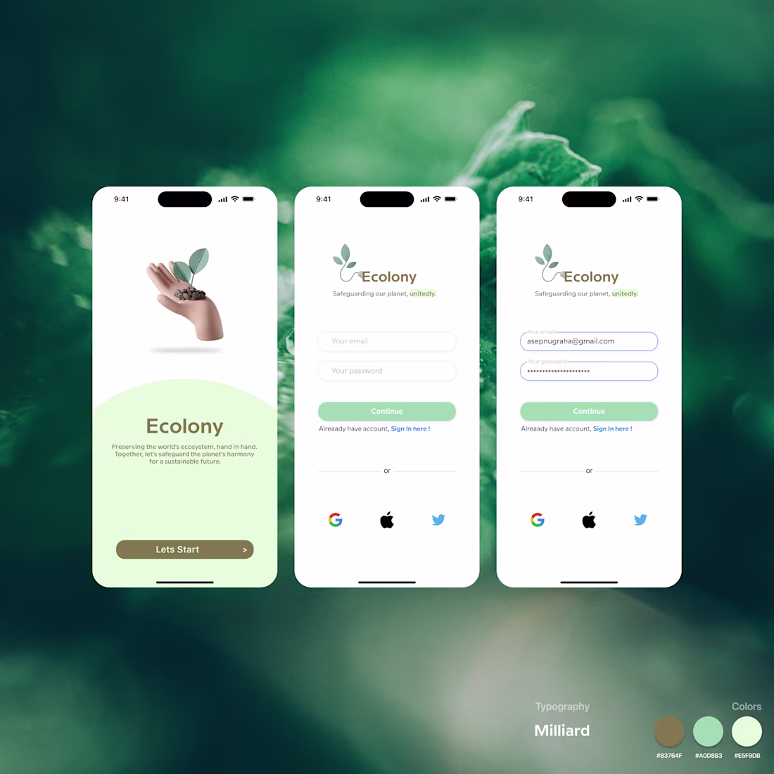 Cover image for Ecolony : Make more Green your life 