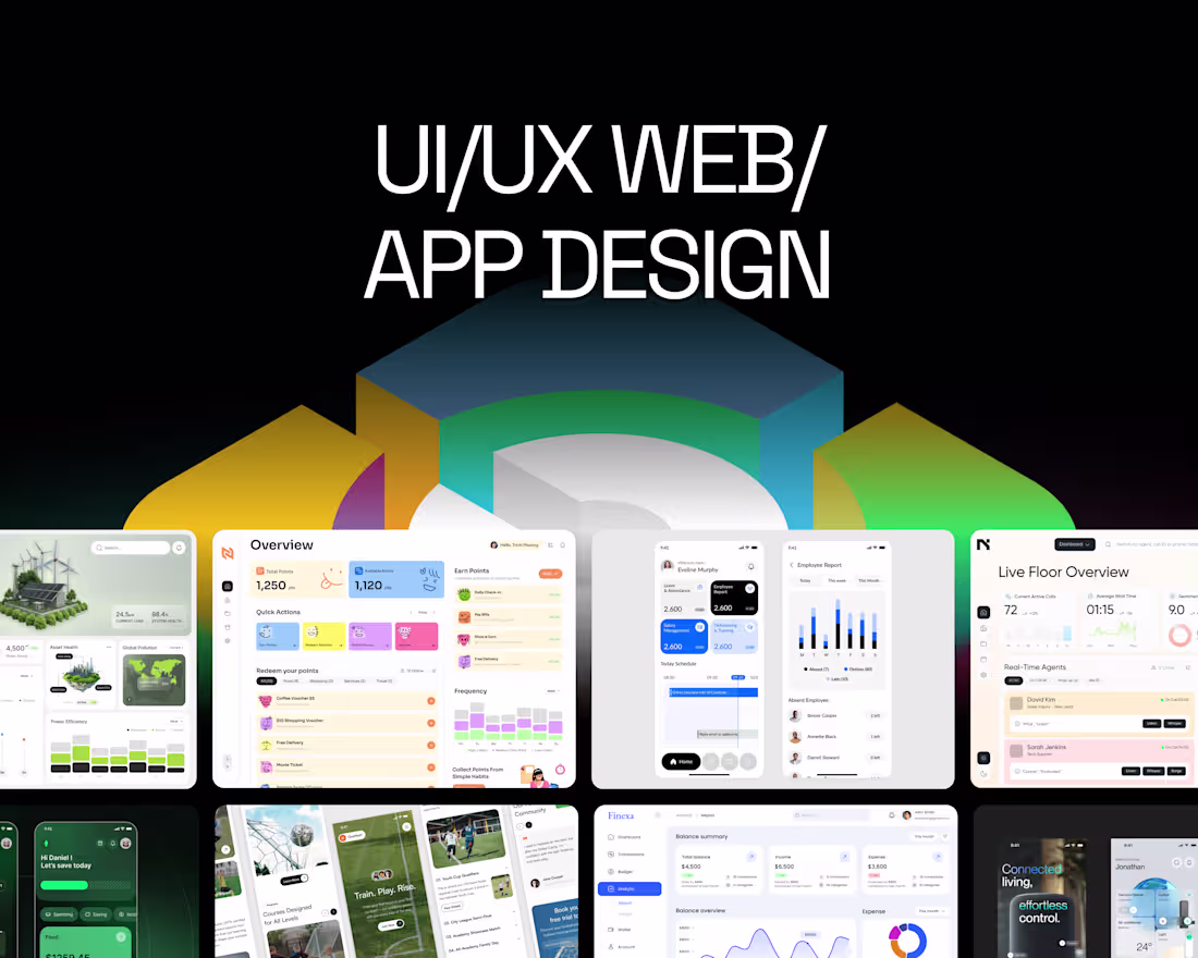 Cover image for Design Services for Websites, Mobile Apps, and UI/UX