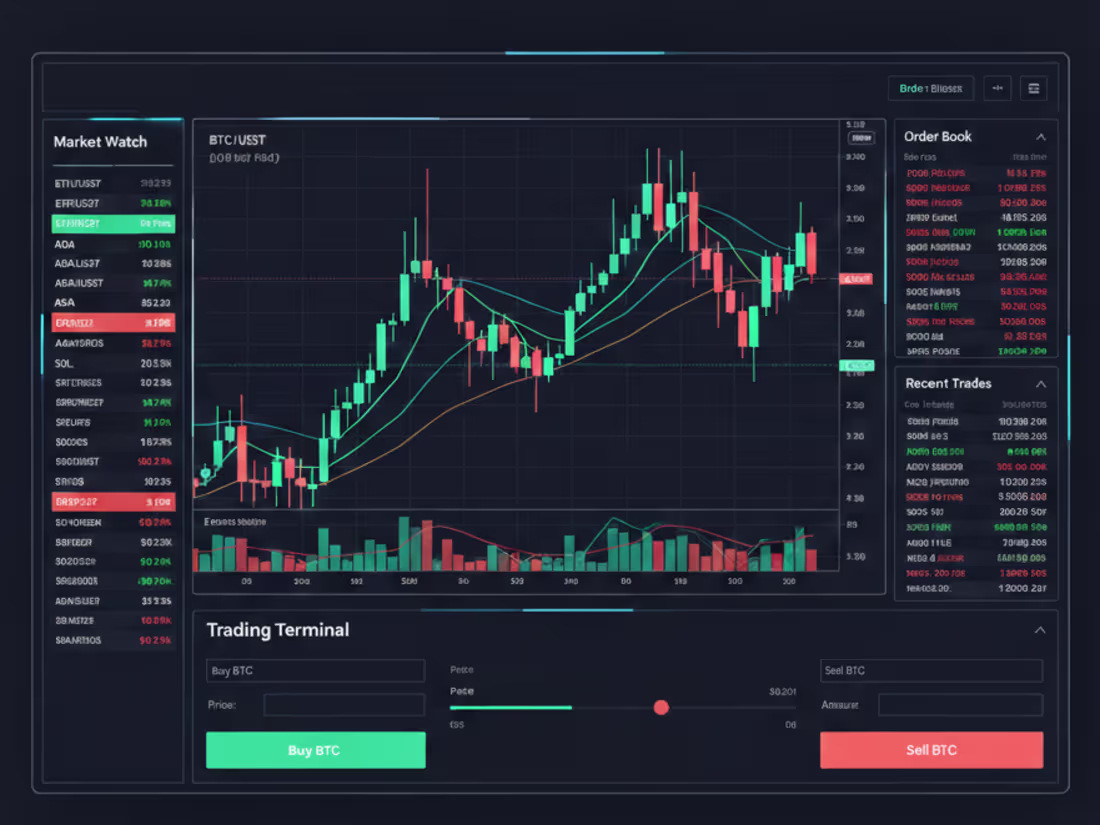 Cover image for Crypto Exchange Development with Real-Time Trading Engine