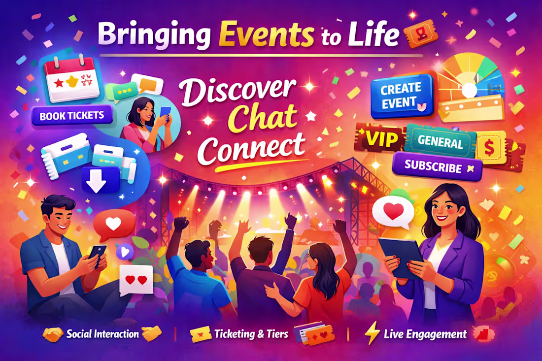 Cover image for Events shouldn’t stop at buying a ticket 🎟️ They should fee...