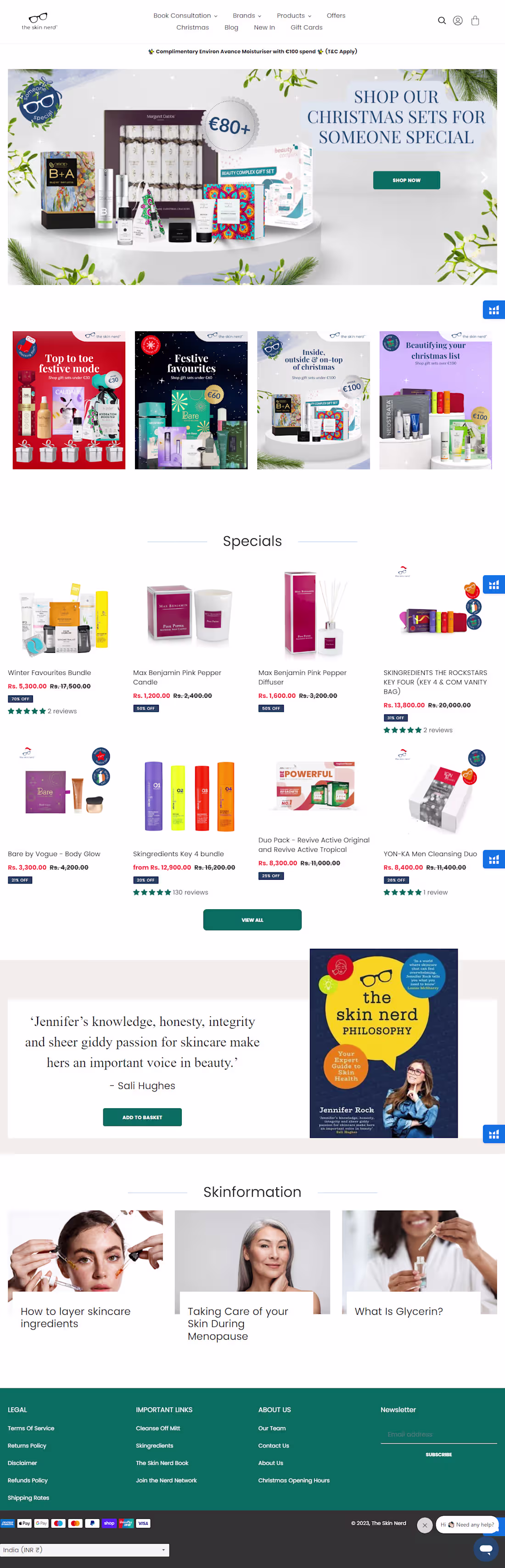 Cover image for The Skin Nerd Website