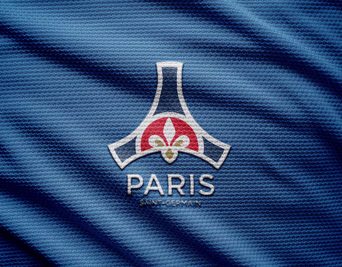 Cover image for Paris Saint-Germain F.C | Logo Redesign Concept :: Behance