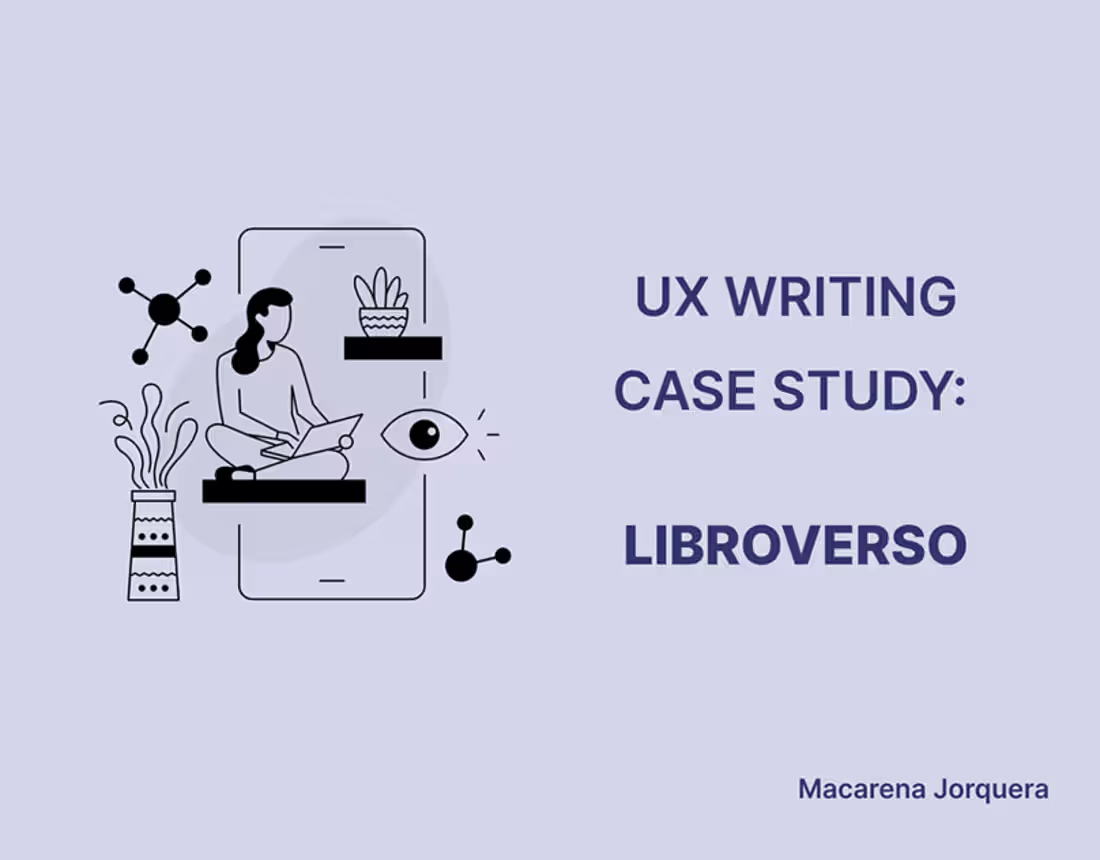 Cover image for UX Writing Case Study