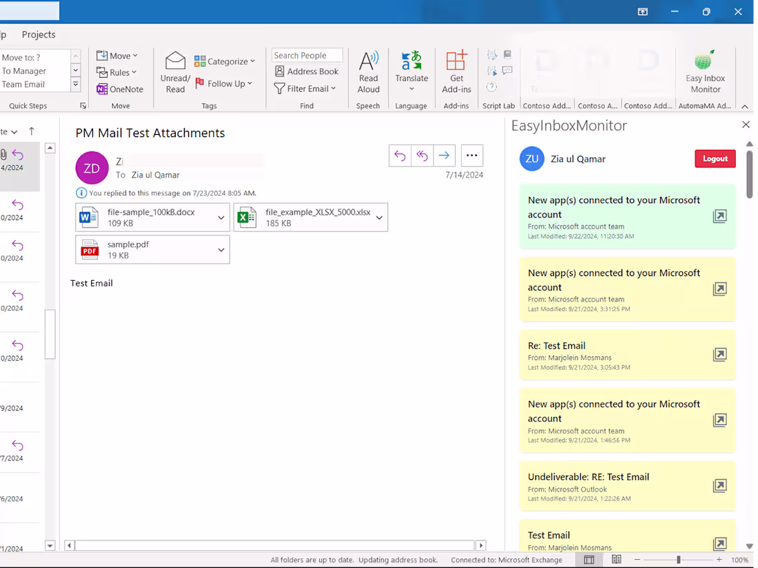 Cover image for Easy Inbox Monitor