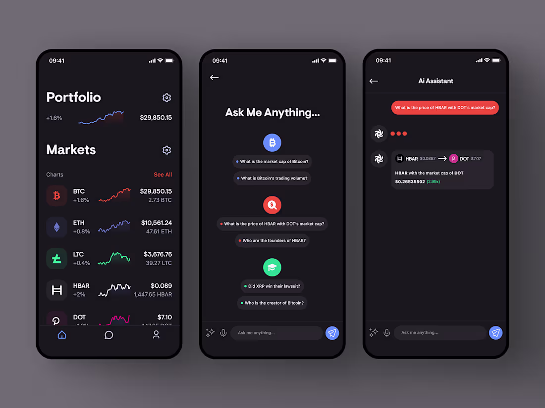 Cover image for Crypto Ai Mobile App