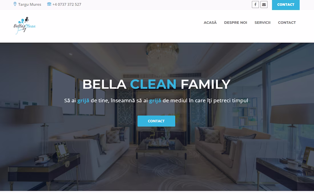 Cover image for Cleaning Firm Website