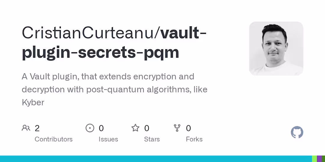 Cover image for GitHub - CristianCurteanu/vault-plugin-secrets-pqm: A Vault plu…