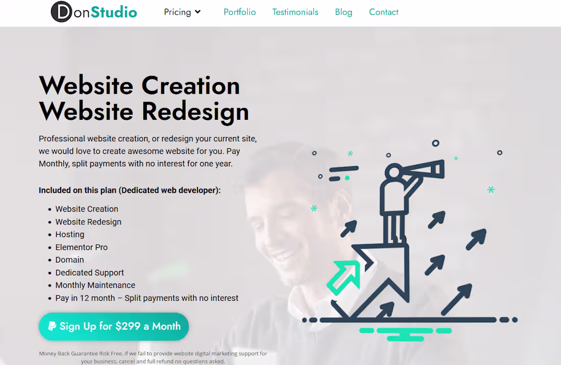 Cover image for Monthly Website Creation