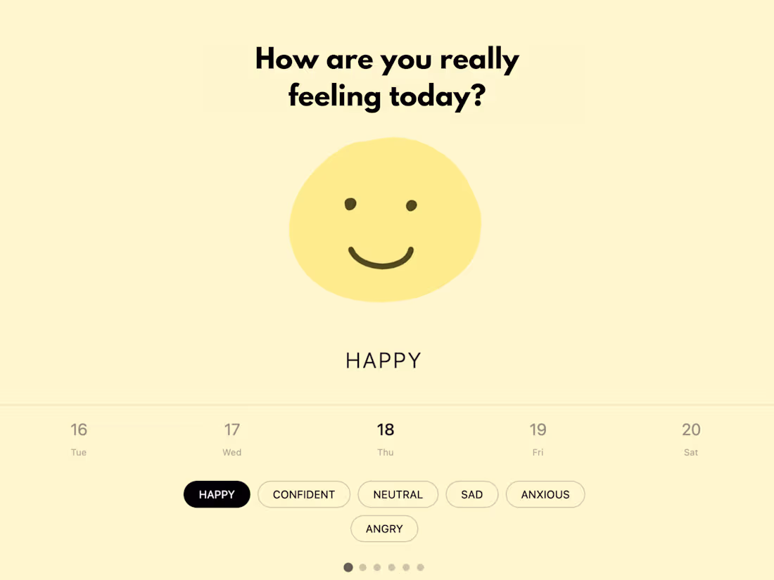 Cover image for I heard tracking your mood