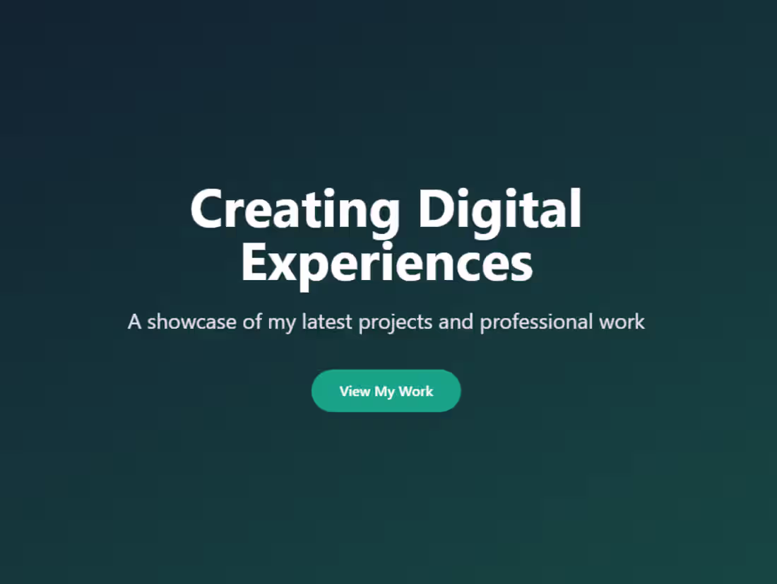 Cover image for My Portfolio | A Showcase of Creative Projects