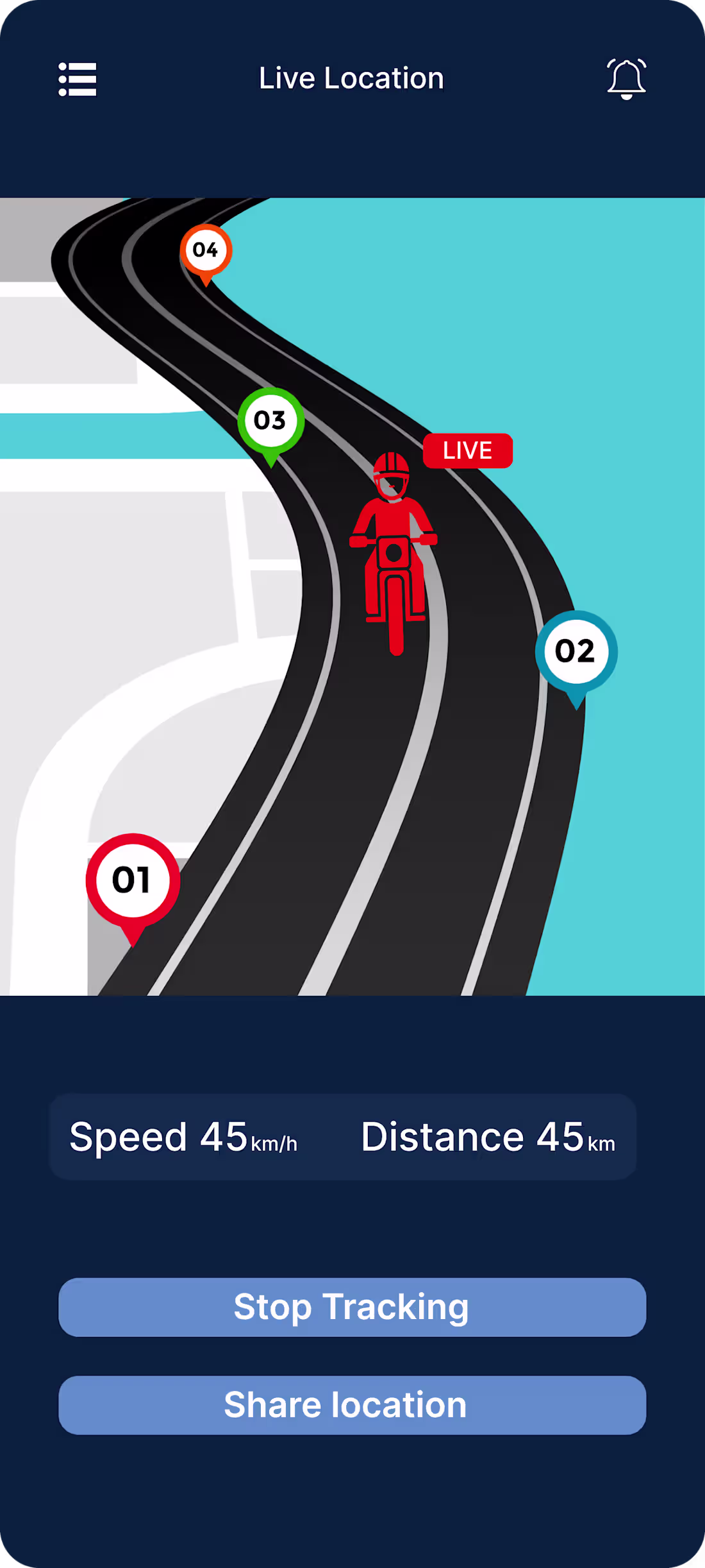 Cover image for A bike tracking app is