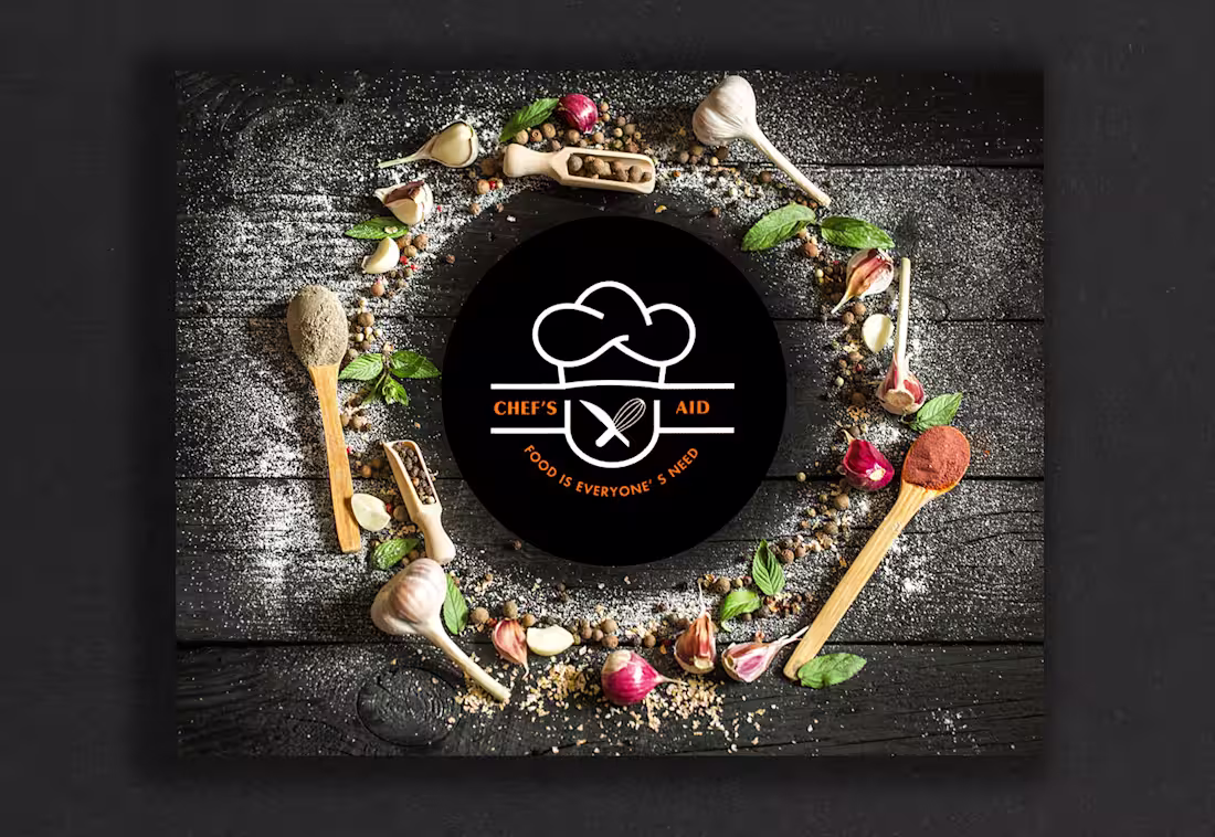 Cover image for Chef's Aid - Logo & Business Card Design on Behance