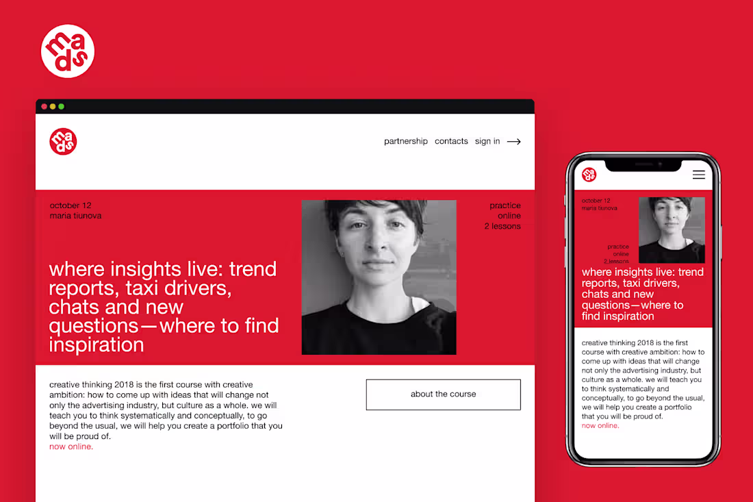 Cover image for Mads Courses