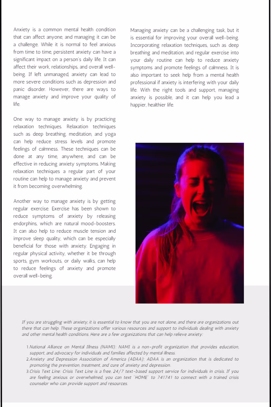 Cover image for A book about Anxiety