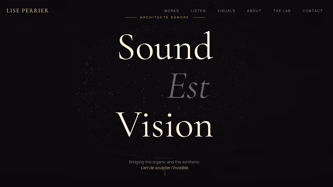 Cover image for Not just a website, an experience. Animated, immersive, and ...