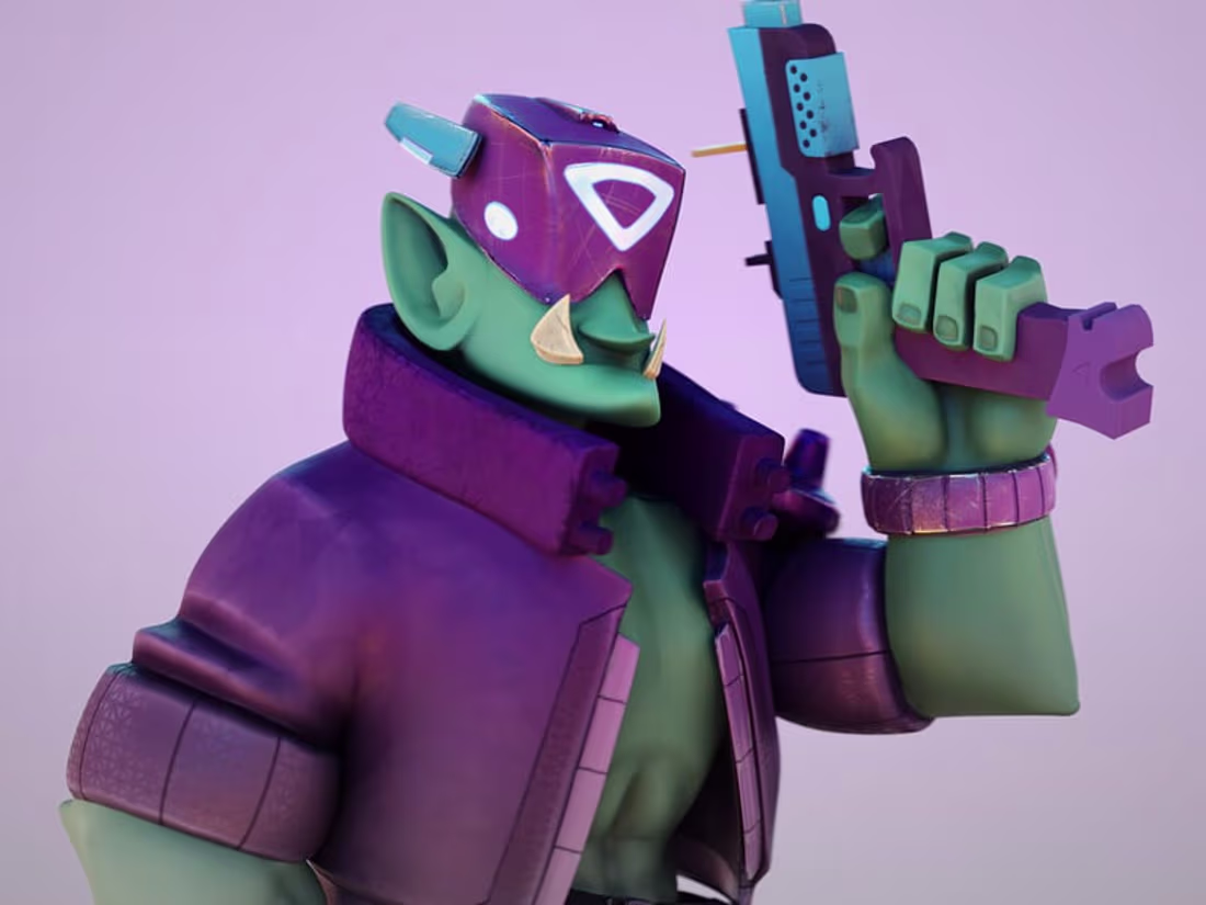 Cover image for Cyberpunk Orc