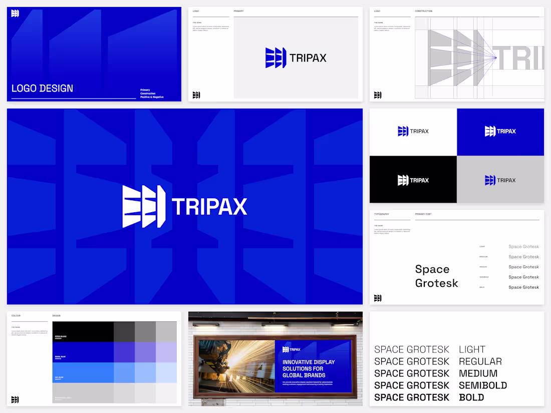 Cover image for Tripax Display (Light Brand Design)