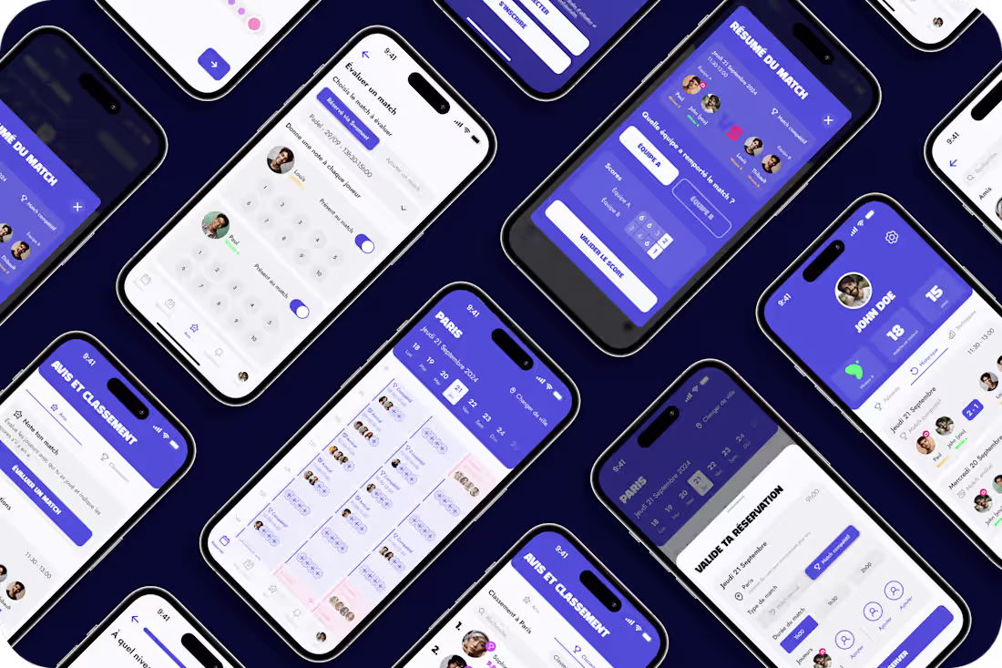 Cover image for Swameet – Mobile App for Padel Players