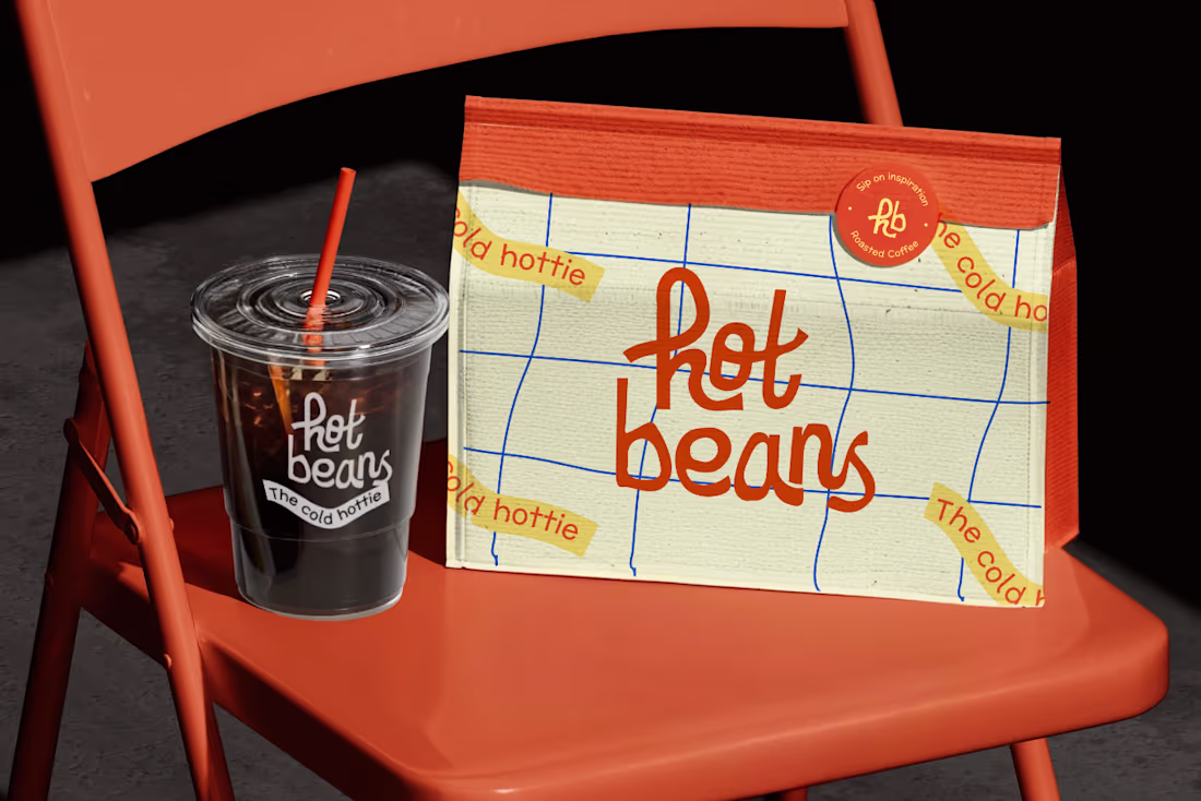 Cover image for Brand identity and packaging for a fun gen z coffee brand