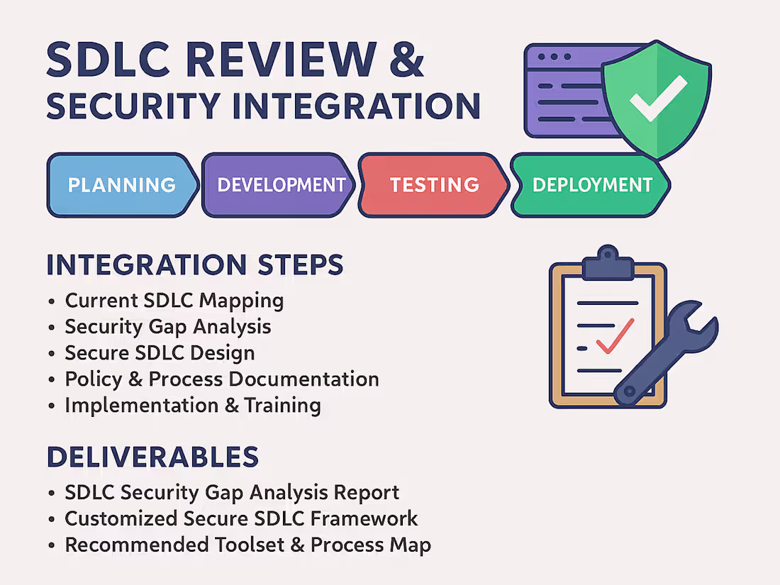 Cover image for SDLC Review & Security Integration